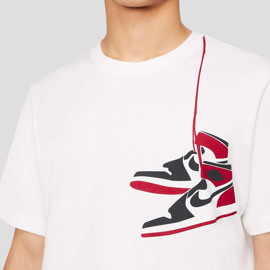Jordan AJ1 Shoe T -shirt - CZ0432-100 - Men's Collection