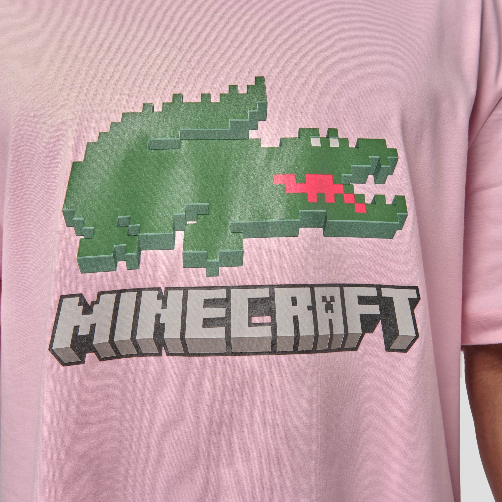 Lacoste x Minecraft Camiseta - TH5038-7SY - Colección Chico