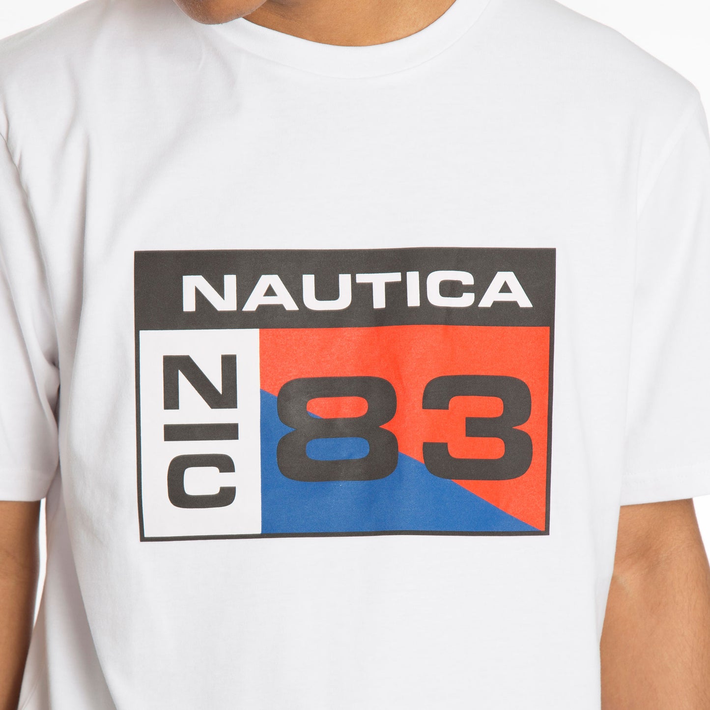 Nautica Camiseta Lagan Wht - N7A00007 - Colección Chico