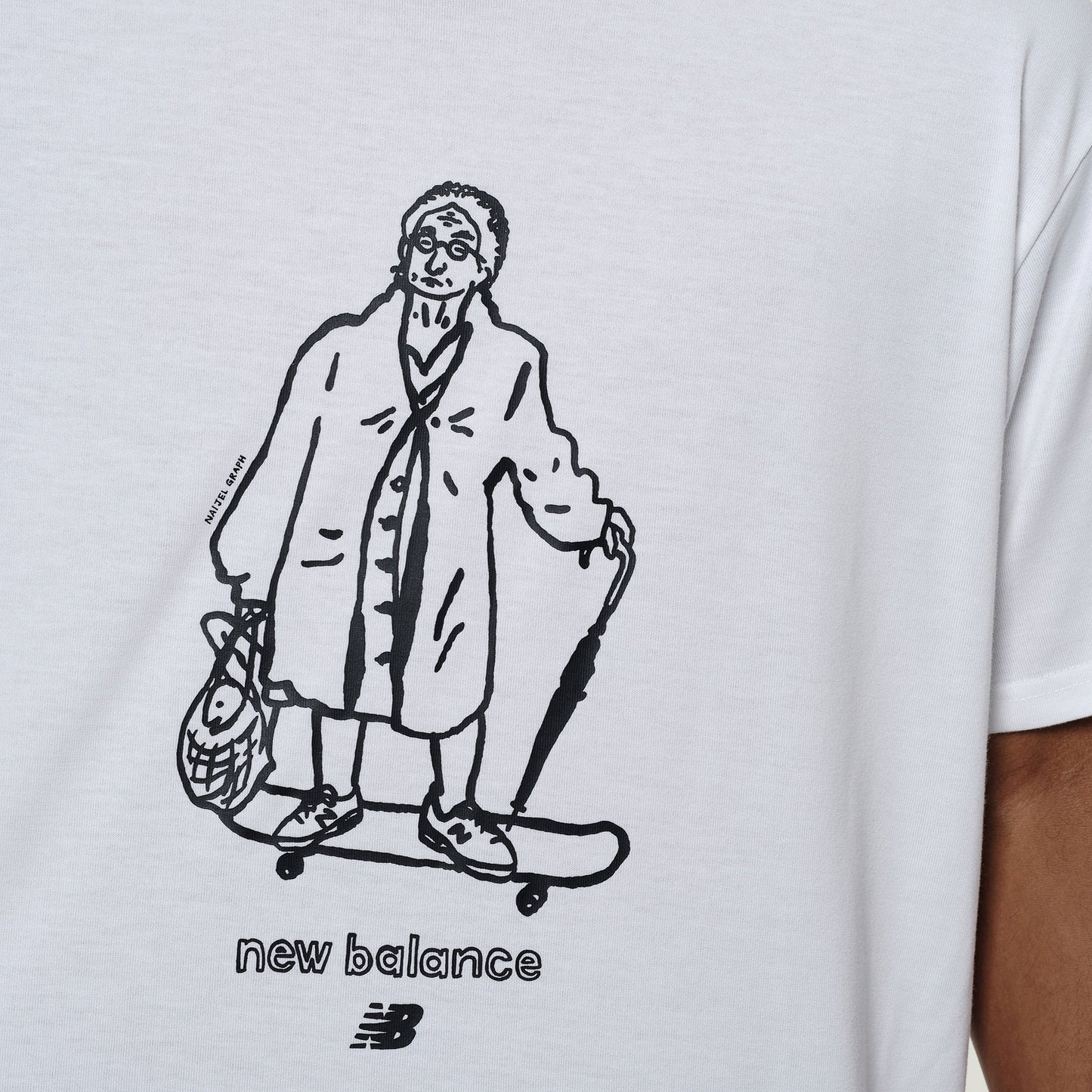 New Balance Camiseta Graph Skate - MT03519 - Colección Chico