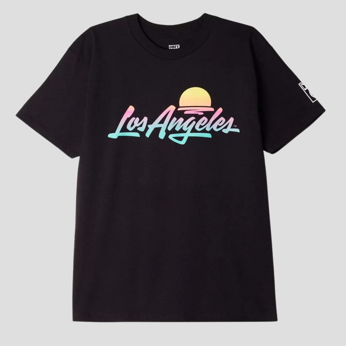 Obey Camiseta Los Angeles - 165263179M-BLK