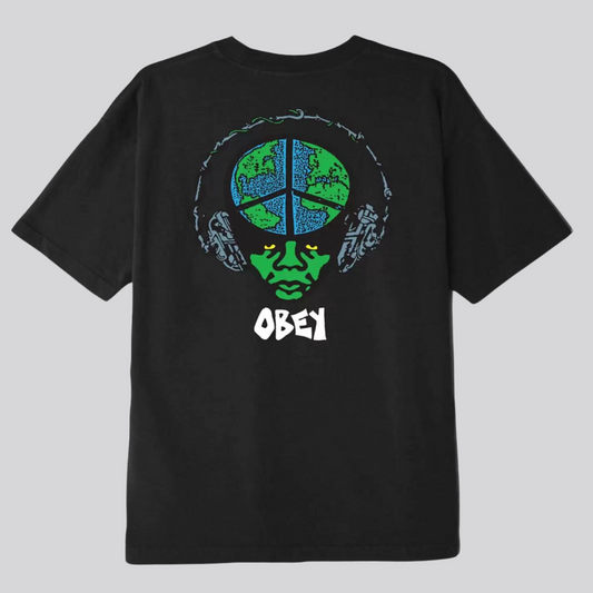 Obey Camiseta World Pace - 166912938E-OBK