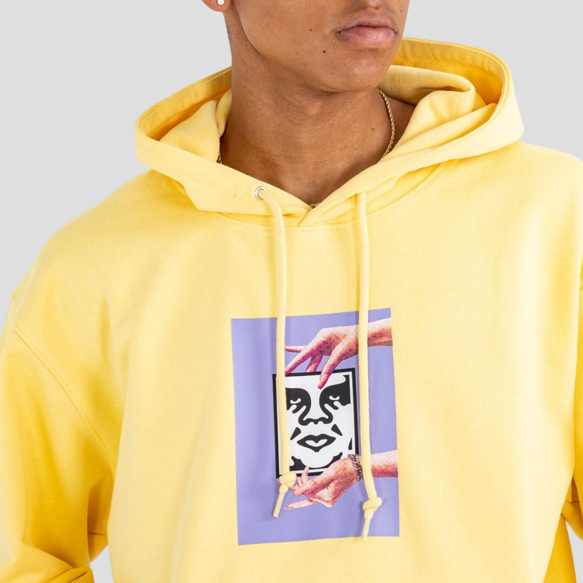 Obey Sudadera Chainy Butter - 117462950-BUT